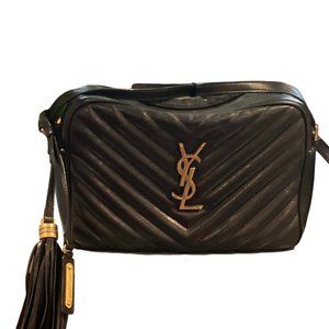 Yves Saint Laurent Black Camera Bag Authentic